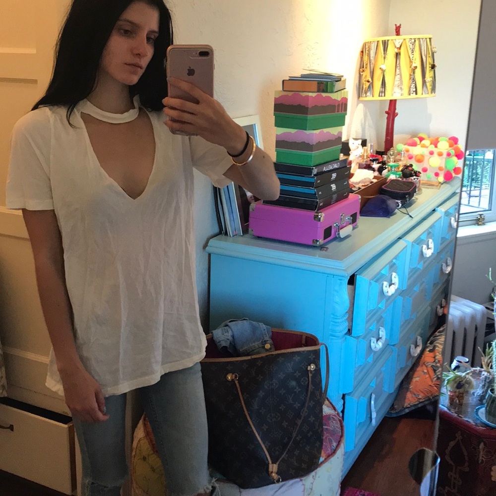 Choker style top